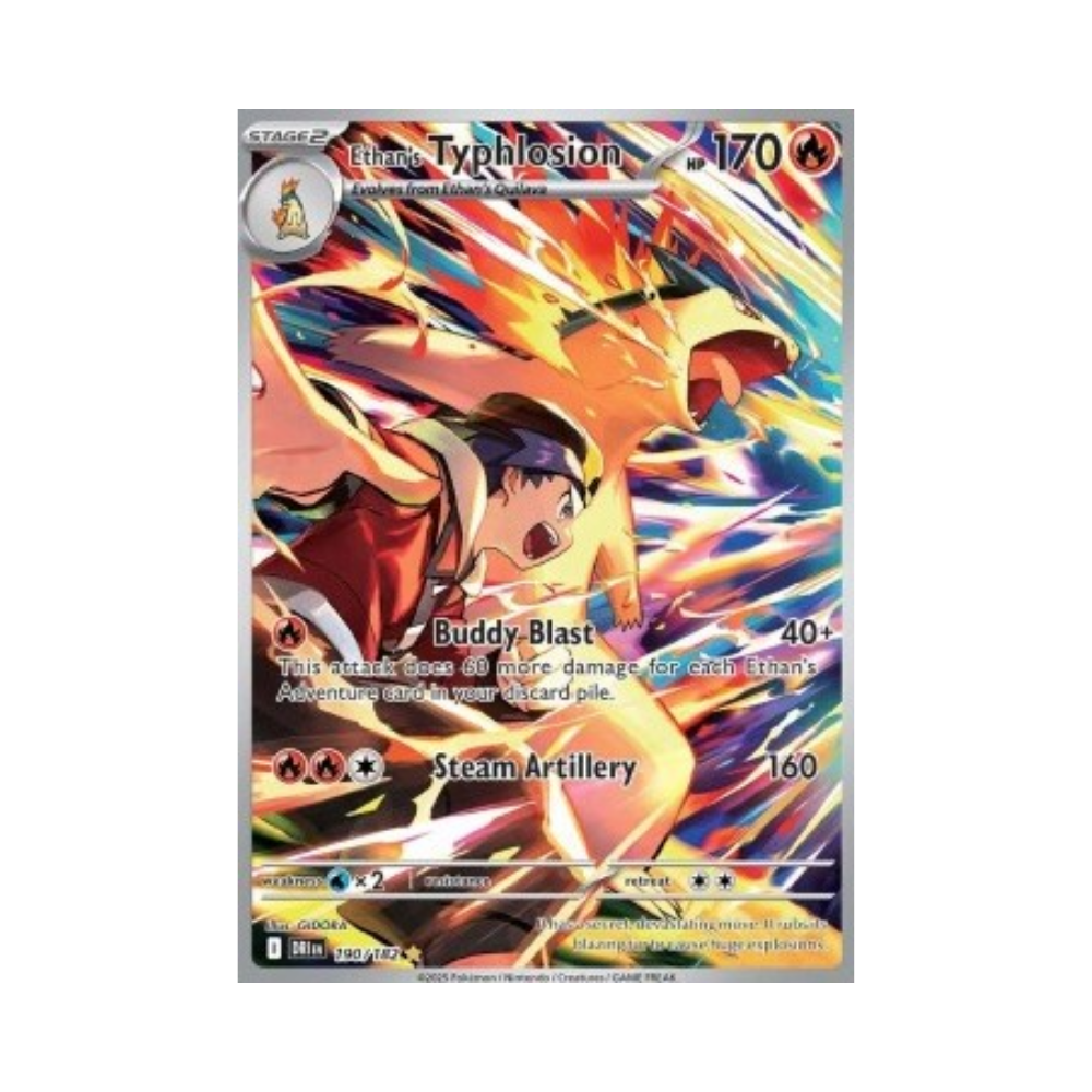 Ethan's Typhlosion (DRI 190)