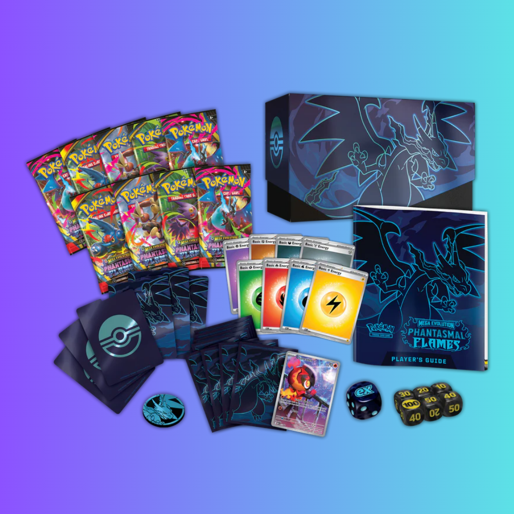 Pokémon TCG: Scarlet & Violet – Phantasmal Flames Elite Trainer Box (ETB)