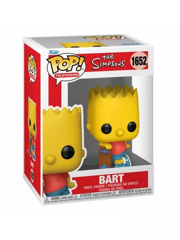 Funko POP! Bart Simpson 1652 with Skateboard - The Simpsons Vinyl Figure