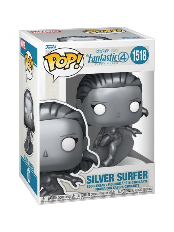 Funko Pop! Silver Surfer – Fantastic Four: First Steps Vinyl Bobblehead