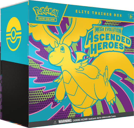 Pokémon TCG: Mega Evolution – Ascended Heroes Elite Trainer Box