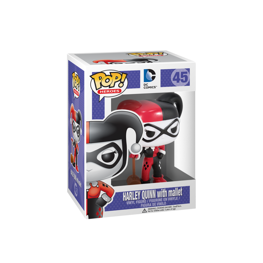 Harley Quinn (with Mallet) - DC Super Heroes 45