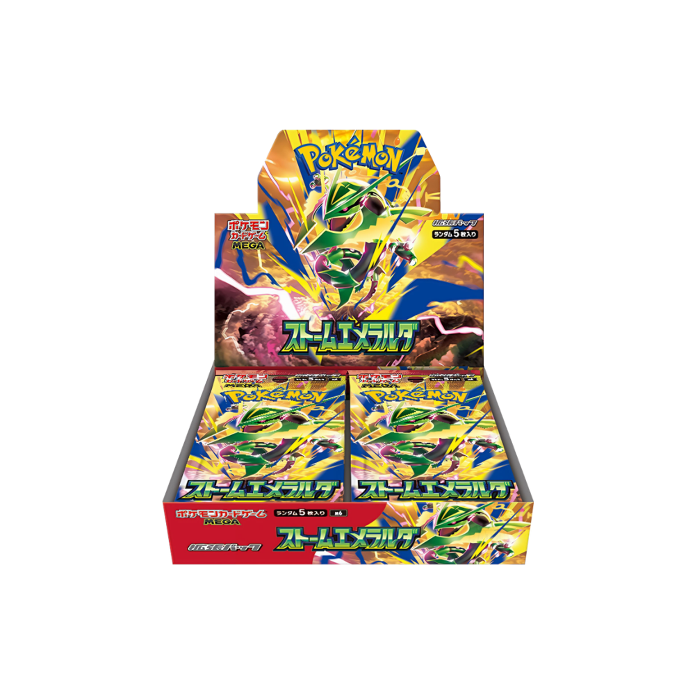 Pokémon TCG Storm Emeralda Booster Box (M6) – Japanese