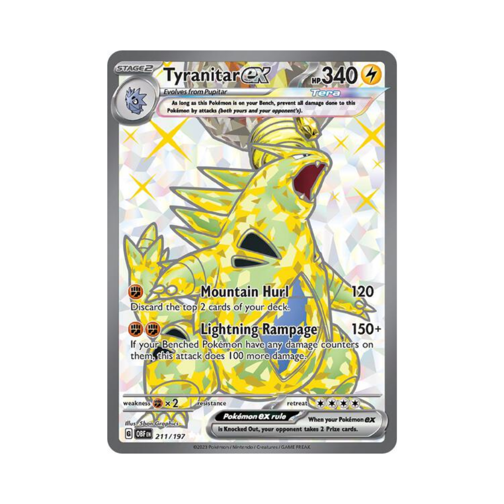 Tyranitar ex (211/197)
